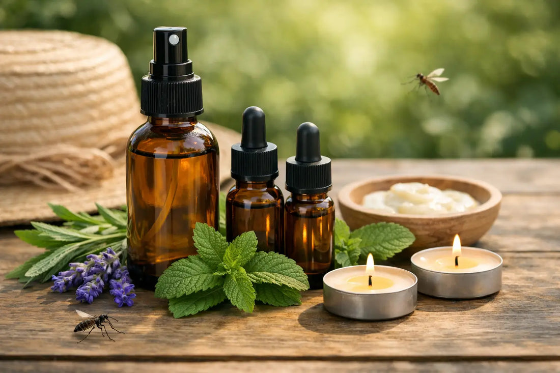 Natural Bug Repellent With Essential Oils
