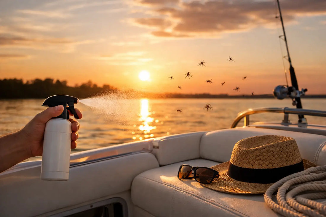 How to Keep Bugs Away on Boats at Sunset